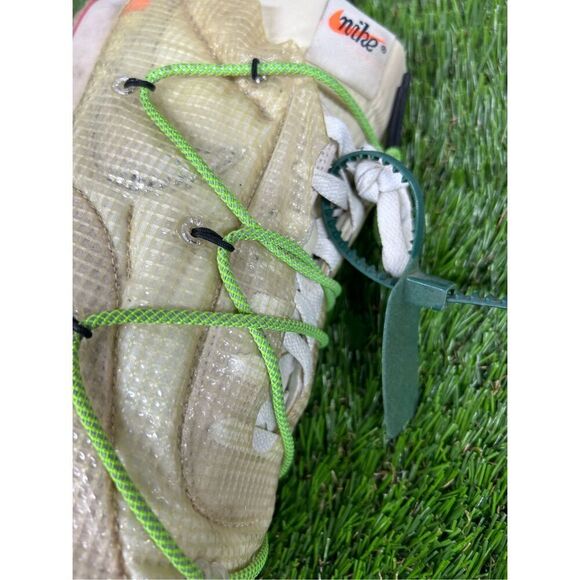 Nike x Off-White‎ Waffle Racer Electric Green Womens Size 14 Sneakers CD8180-100 main image 4